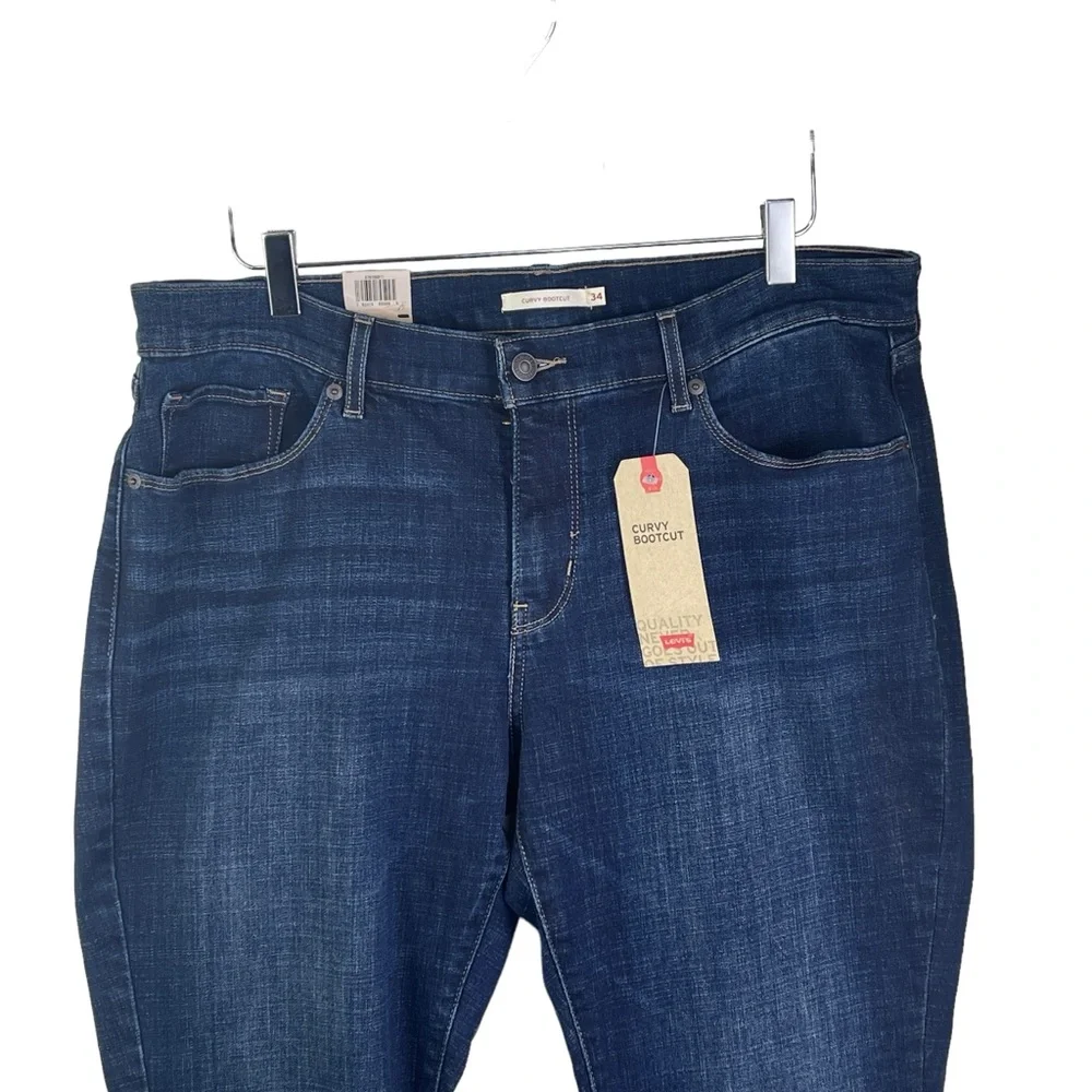 NWT Levi’s Sculpt Curvy Bootcut Mid Rise Stretch Jeans Women’s 18 Medium W34 L30